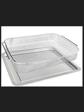 Original Emeril Lagasse 26QT Air Fryer Accessory Set: Baking Tray & Basket New